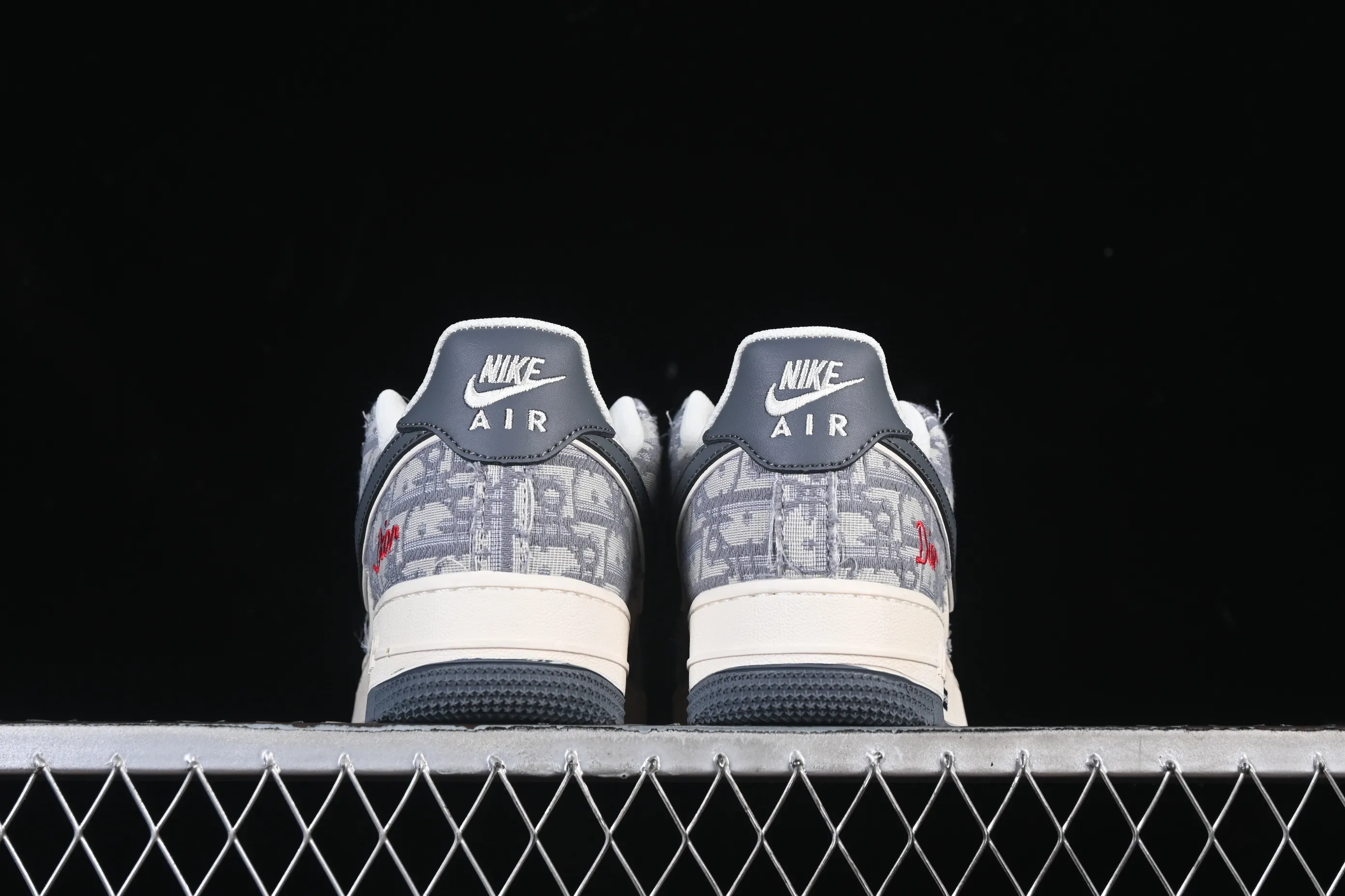All categories Nk Air Force 1 Air Force series Nk Air Force 1 Low Air Force low top Nike Air Force 1'07 Low Dior joint pattern beige gray red Air Force 1 low top casual sneakers MZ9588-807